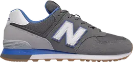 Кроссовки New Balance 574 'Lead Faded Cobalt', серый ml574skc | grey