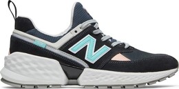 Кроссовки New Balance 574, черный/бирюзовый ms574gnbd | black