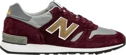 Кроссовки New Balance 670 Made in England 'Burgundy', красный m670bgw | red