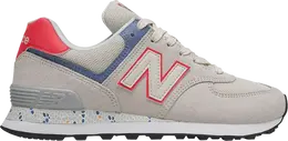 Кроссовки New Balance Wmns 574 'Raw Silk Vivid Coral', кремовый wl574cl2 | cream
