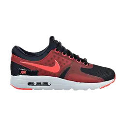 Кроссовки Nike Air Max Zero Essential 'Black Bright Crimson', красный 876070 007 | red