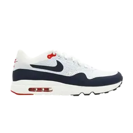 Кроссовки Nike Air Max 1 Ultra 2.0 Flyknit 'Sail Obsidian', белый 875942 100 | white