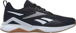 Reebok Кроссовки Nanoflex TR 2.0 'Black White Gum', черный 100062194 | black