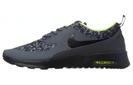 Кроссовки Nike Air Max Thea Print Dark Grey Black-Volt Women's, черный 599408-006 | black