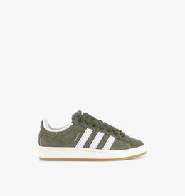 Низкие замшевые кроссовки Campus 00s Adidas, белый r04419191 | olive strata white offwh