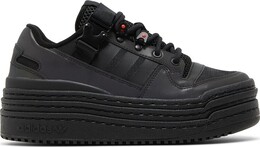 Кроссовки Adidas Wmns Triple Platforum Low 'Black Iridescent', черный gy9607 | black