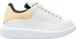 Кроссовки Alexander McQueen Wmns Oversized Sneaker 'Double Heel Tab - White Cream', белый 697103 wicya 8808 | white