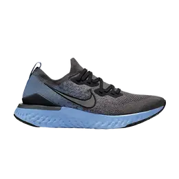 Кроссовки Nike Epic React Flyknit 2, серый bq8928 012 | grey