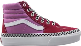 Кеды Vans Sk8-Hi Platform 2 2 Tone Heart - Chili Pepper Fuchsia Pink, красный vn0a3tknwvx | red