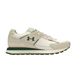 Under Armour Кроссовки Essential Runner, цвет White Quartz Forest Green 3028408 106 | white quartz forest green