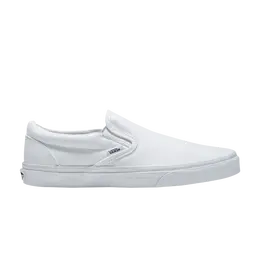 Vans Кроссовки Classic Slip-On Wide, цвет Canvas - True White vn0a4bhow00 | canvas - true white
