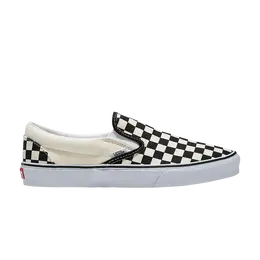 Vans Кроссовки Classic Slip-On Wide, цвет Checkerboard - Black White vn0a4bhotyq | checkerboard - black white