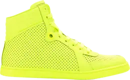 Кроссовки Gucci Leather Hightop, желтый 322730 dbl50 7102
