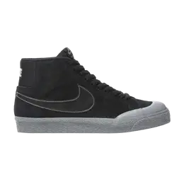 Кроссовки Nike Blazer Zoom Mid XT SB 'Black Grey', черный 876872 006 | black