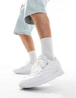 Белые нейлоновые кроссовки Reebok Classics 134224366 | white