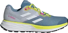 Кроссовки Adidas Wmns Terrex Two Flow Trail 'Hazy Blue Acid Yellow', синий fw9315 | blue