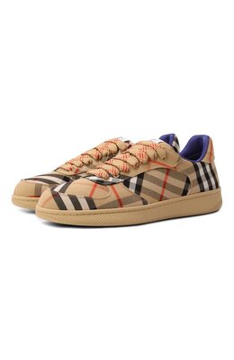 Текстильные кеды Terrace Burberry 8095276