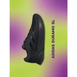 Кроссовки Adidas Duramo SL, полнота F, размер 4,5 UK, черный/белый 103602767787