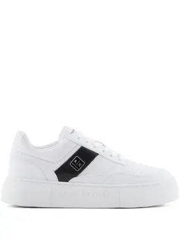 Armani Exchange logo-plaque sneakers 28291931
