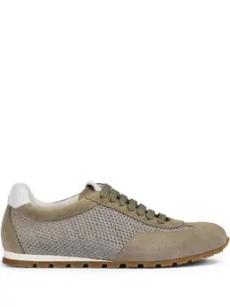 Doucal's suede-panels sneakers 29527005