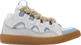 Кроссовки Lanvin Wmns Curb Sneaker 'White Sky Blue' SSENSE Exclusive, белый fw skdk02 ssen p23b024 | white