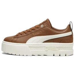 Кроссовки Puma Mayze Skateboarding Shoes Women's Low-top Brown, коричневый 383995-09 | brown