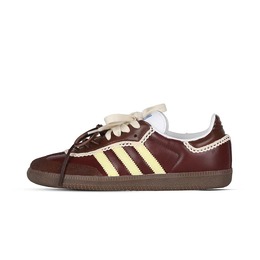 Кастомизированные кроссовки Adidas SAMBA OG Skateboard Unisex, коричневый/бежевый b75806(team368-男女款焦糖栗子) | brown
