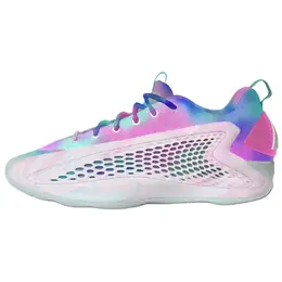 Баскетбольные кроссовки A.E. 1 Basketball Shoes Unisex Low-Top White/Pink/Blue Adidas jr3915 | white/pink/blue