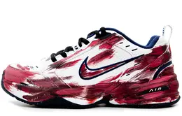 Кроссовки Air Monarch 4 Chunky унисекс с низким верхом Nike, белый/красный 415445-102（team241-大展宏图） | white/red