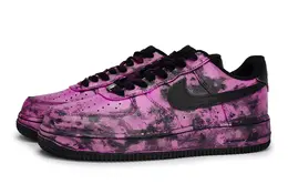 Кроссовки Air Force 1 для скейтбординга, унисекс, низкие, розово-красный Nike cw2288-001(team80男女星染云岚玫红sbox） | black/rose red