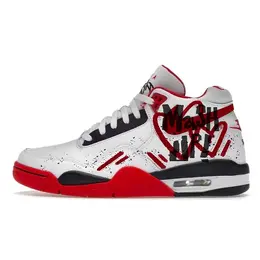 Баскетбольные кроссовки Flight Legacy Vintage унисекс средней высоты, красный/белый Nike bq4212-100(team352-爱心涂鸦) | white