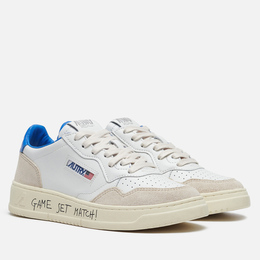 Женские кроссовки Autry Medalist Low Lettering Suede, цвет белый, размер 39 EU aulwma06-4902454