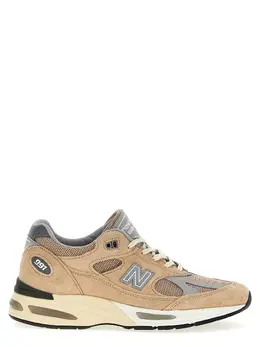 New Balance-Made In Uk 991v2 Sneakers Beige-Donna 51734443229524