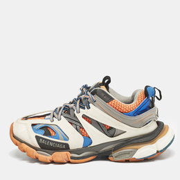 Balenciaga Multicolor Mesh And Synthetic Leather Track 2 Low Top Sneakers Size 39 1126529