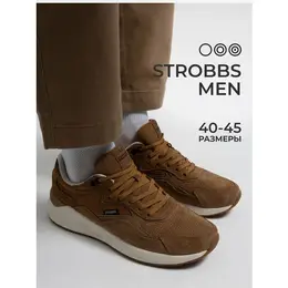 Кроссовки Strobbs, полнота 6 (RU)/ на среднюю стопу, размер 43, красный 103742851329