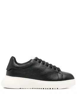 Emporio Armani leather sneakers 29548440