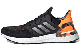 Кроссовки Adidas Ultra Boost 20 Black Signal Orange fv8322