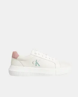 Женские кеды из массивной кожи Calvin Klein, цвет Blanco Hueso 8721107094731 | blanco hueso