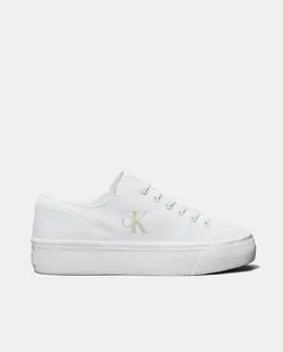 Женские повседневные кроссовки на платформе Calvin Klein, белый 8721107260945 | blanco