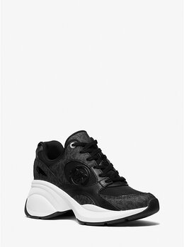 Кроссовки с фирменным логотипом Zuma Michael Kors, черный 43s5zufs2d | black