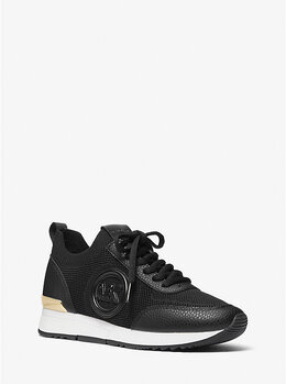 Кроссовки Jenkins из эластичного трикотажа Michael Kors, черный 49s3jnfs1l | black