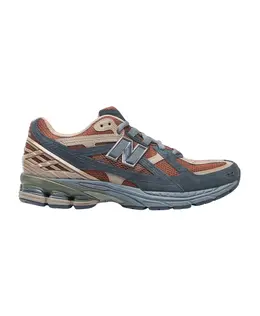 Удобные кроссовки из кожи и сетки New Balance, коричневый new0159006 | braun
