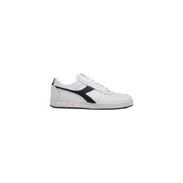Черно-белые кожаные кроссовки Diadora 0014722960 | black and white