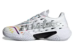 Кроссовки Adidas Barricade Cloud White Silver Metallic Bright Cyan Women's gw3817