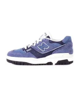 Замшевые кроссовки с логотипом New Balance, синий bbw550gh | blau