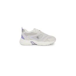 Фиолетовые кожаные кроссовки Calvin Klein 0014747677 | purple