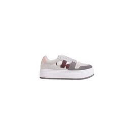 Серые кожаные кроссовки Calvin Klein 0014748114 | gray
