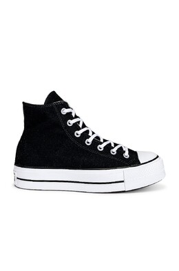 Кроссовки Converse Chuck Taylor All Star Platform Canvas In Black & White, цвет Black & White crsf-mz83 | black & white