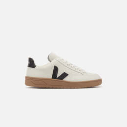 Кроссовки Veja V-12, цвет Extra White/Black/Dune vexd0203640b | extra white/black/dune