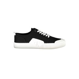 Черные хлопковые мужские кроссовки Calvin Klein 14248222 | black